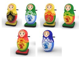 Ассистент фигуриста Матрёшка